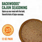 LEM Backwoods Cajun Sausage Seasoning, Ideal for Meat, 12 Ounce Packet, Model 9014