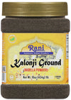 Rani Kalonji Powder(Black Seed, Nigella Sativa, Black Cumin) Ground, 16oz (1lb) 454g PET Jar ~ All Natural | Gluten Friendly | N