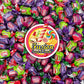 Dubble Bubble Assorted Fruit Flavor Gum - 1 Pound Bulk Bag of 3 Flavor Individually Wrapped Bubble Gum - G  Watermelon  Apple - Chewing Bubble Gum Holiday Candy(Approx. 70 Pieces)
