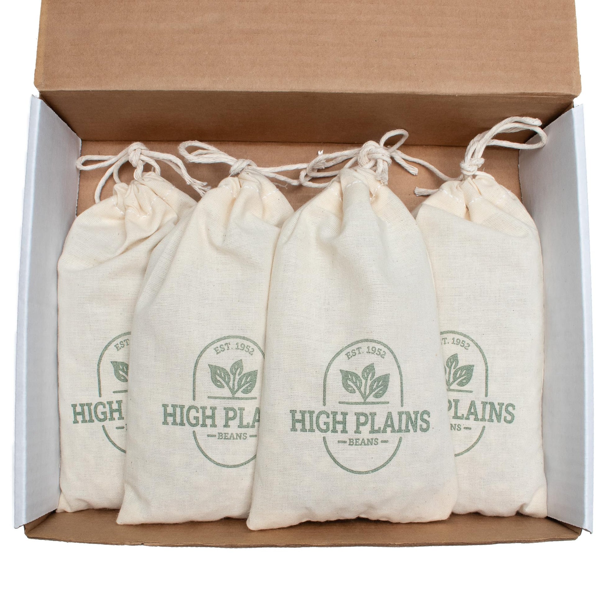 High Plains Bean Combo (Pack of 4) | 1 Pound Each | Non-GMO Verified | Dry Pinto Beans | Dry Orca Beans | Dry Black Beans | Dry 