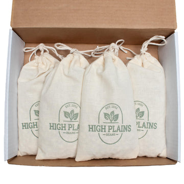 High Plains Bean Combo (Pack of 4) | 1 Pound Each | Non-GMO Verified | Dry Pinto Beans | Dry Orca Beans | Dry Black Beans | Dry 