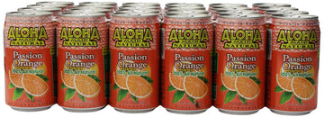 Aloha Maid Juice, Passion Orange, 11.5 Fl Oz (Pack Of 24)