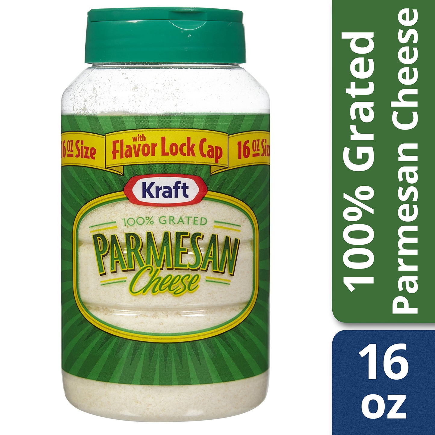 Kraft Grated Parmesan Cheese, 16 Ounce (Pack of 3) - J18D-854