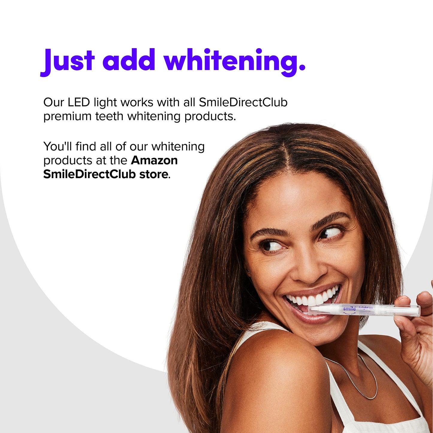 SmileDirectClub Teeth Whitening LED Accelerator Light - Fast Whitening for SmileDirectClub Premium Teeth Whitening, 1 Count
