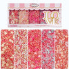 Confect Pretty in Pink, Gold & White Flower & Pearl Sprinkles Mix - Heart & Star Edible Sprinkles for Cakes, Cupcakes, Cookies -