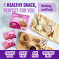 COOPER STREET Granola Cookie Bake Chewy Bars with Chia, Flax, Oats, 30 Count, Oatmeal Cranberry Flavor, Individually Wrapped