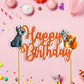Seyal Lady And The Trmp Happy Birthday Cake Topper
