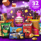 Mega International Snack Box | Premium Exotic Foreign Snacks | Unique Snack Food Gifts Included | Try Extraordinary Turkish Snac