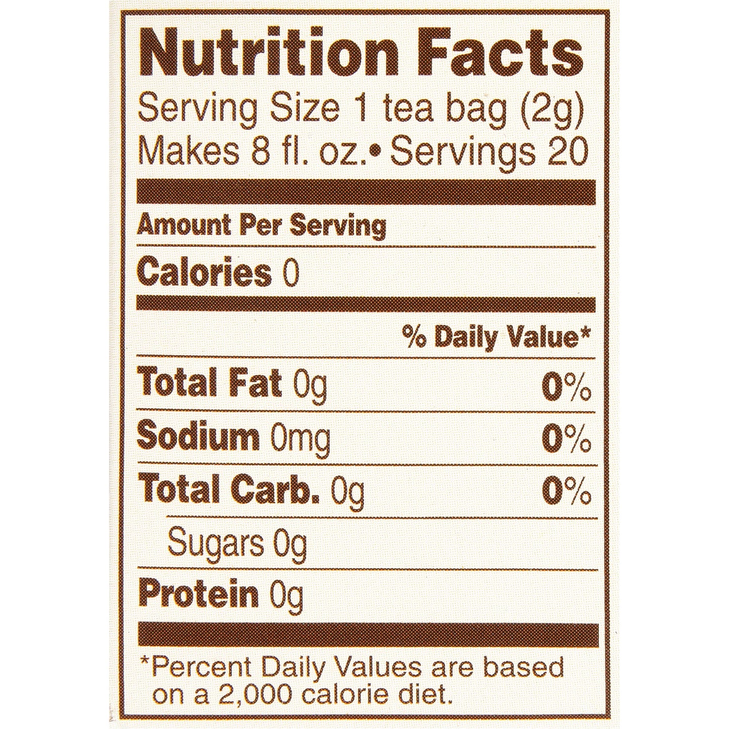 Celestial Seasonings Tangerine Orange Zinger Herbal Tea, Caffeine Free, 20 Tea Bags, 20 Count