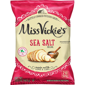 Miss Vickie'S Flavored Potato Chips, Original, 28 Count,Packaging May Vary