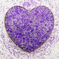 Se Si&Moos Purple And White Sanding Sugar Sprinkles White And Purple Sprinkles Sugar Rimmer For Cocktails, Edible Colored Sugars