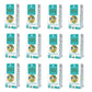 Hyleys Organic Green Tea 7 Assorted Flavors - 25 Tea Bags (12 Pack - 300 Tea Bags Total)