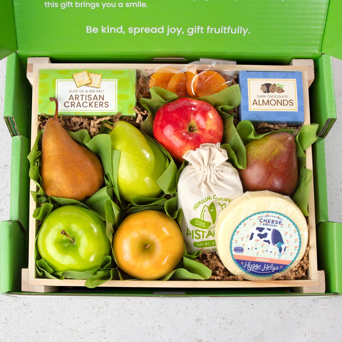 Simply Perfect Fresh & Snacks Gift Crate By Fruitfully