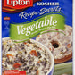 Lipton Recipe Secrets Soup and Dip Mix, Vegetable 2oz (6 Pack)
