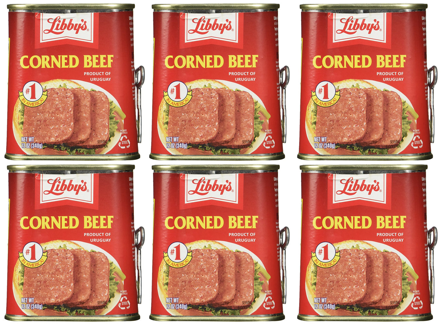 Libby'S Corned Beef 12Oz Can (Pack Of 6)