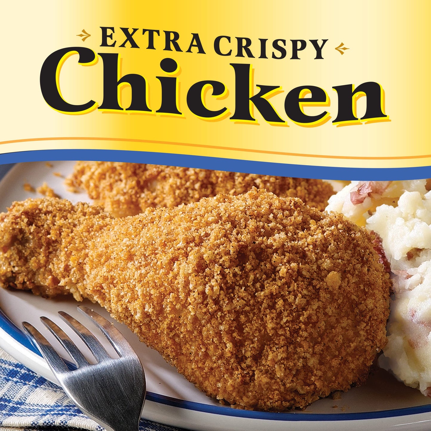 Oven Fry Seasoned Coating Mix, Extra Crispy Chicken, 4.2-Ounce Boxes (Pack Of 10)