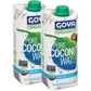 Goya Organic 100% Pure Coconut Water, 16.9 Fl Oz, Pack of 2