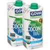 Goya Organic 100% Pure Coconut Water, 16.9 Fl Oz, Pack of 2