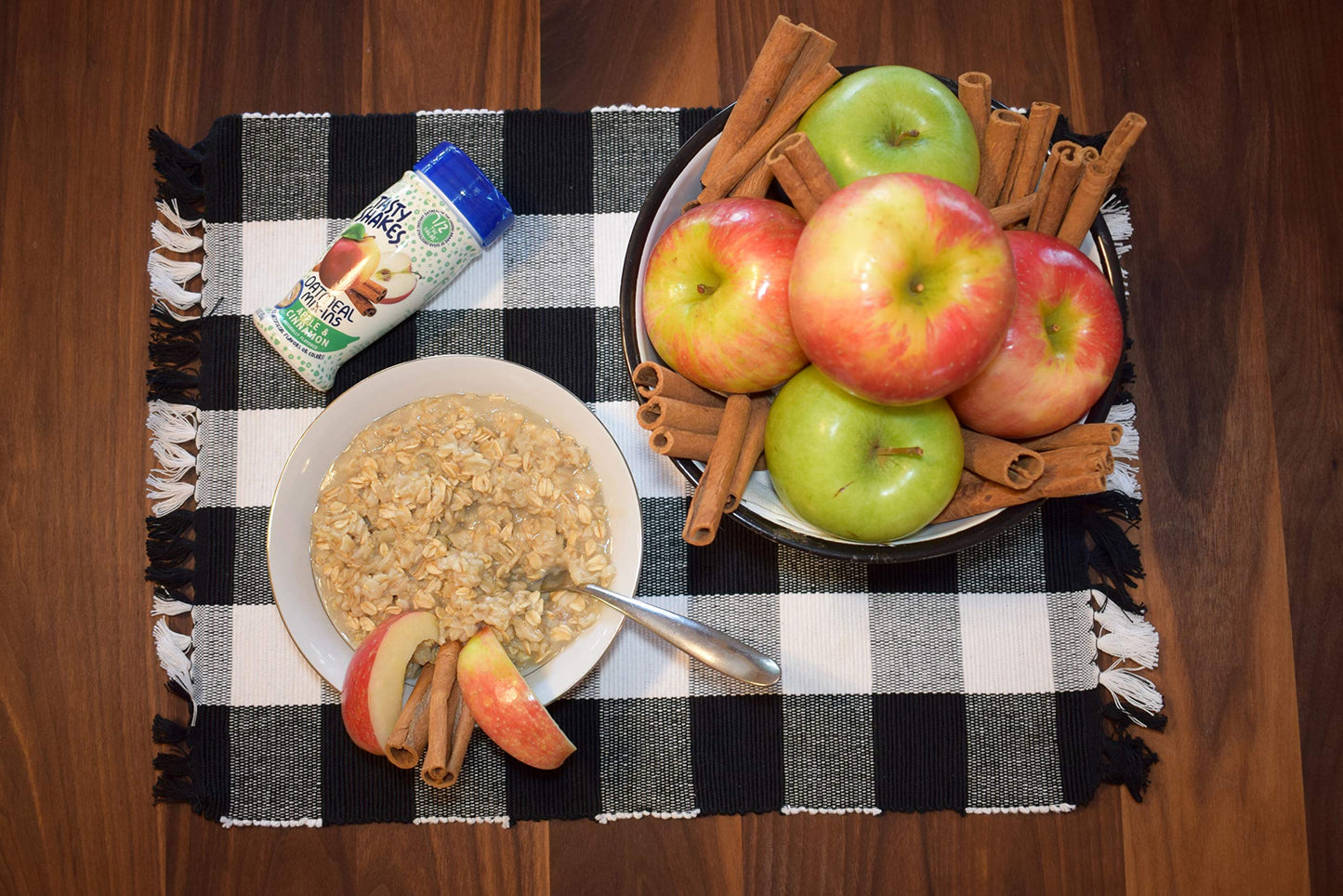 Tasty Shakes Oatmeal Mix-Ins, Apple Cinnamon, 3 Ounce (Pack Of 6)