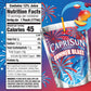 Capri Sun Summer Blast Passion Fruit Mango flavored Juice Drink Blend  from concentrate with other natural flavor  10 ct Box  6 fl oz Pouches