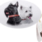 Gardiners of Scotland Handmade Fudge, Scottie Dog Vanilla, 120g Oval Tin