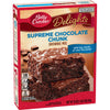 Betty Crocker Supreme Chocolate Chunk Brownie Mix, 18 Oz (Pack Of 6)