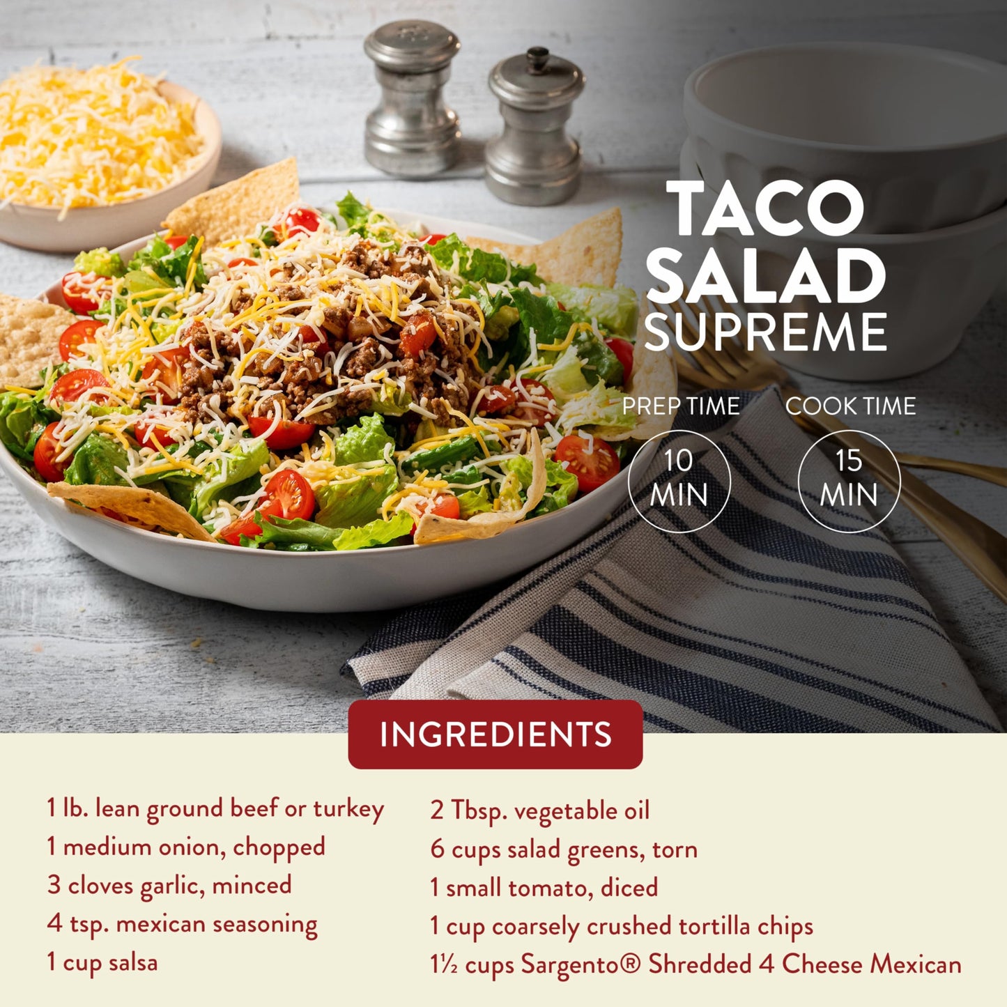 Sargento Natural 4 Cheese Mexican Shredded Cheese, Fine Cut, 16 oz