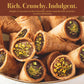 Leonessa Dubai Chocolate Cones with Pistachio Kunafa | Made with enhanced Belgian Chocolates | Kunafa Chocolate | Chocolates de Dubai - 4.7 oz