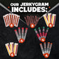 Jerky Gift Basket For Men - 40Pc Jerky Variety Pack Of Beef, Turkey, Chicken & Cheese Snack Sticks - High Protein Healthy Snack