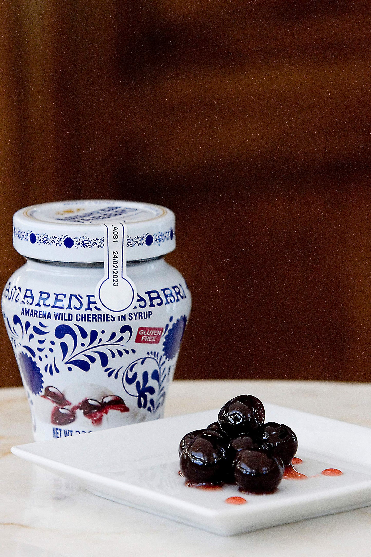 Fabbri Amarena Cherries In Syrup, 8.1 Ounce (Pack of 2)