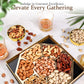 Empire Delights Gourmet Nut Mix Gift Basket - 7 Section Snack Box for Holidays and Special Occasions