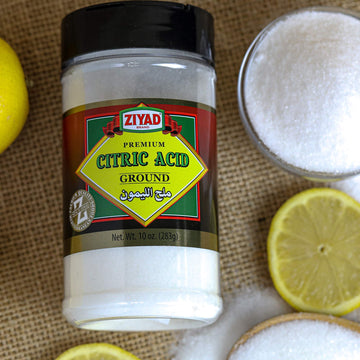 Ziyad Premium Citric Acid, No Additives or Preservatives, 10 oz