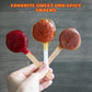 Zumba Rica Chamoy Chili Powder Lollipop 12pcs - Chamoy Lollipops with Chili Powder Cover with Caramel - Mexican Lollipop - Chamo