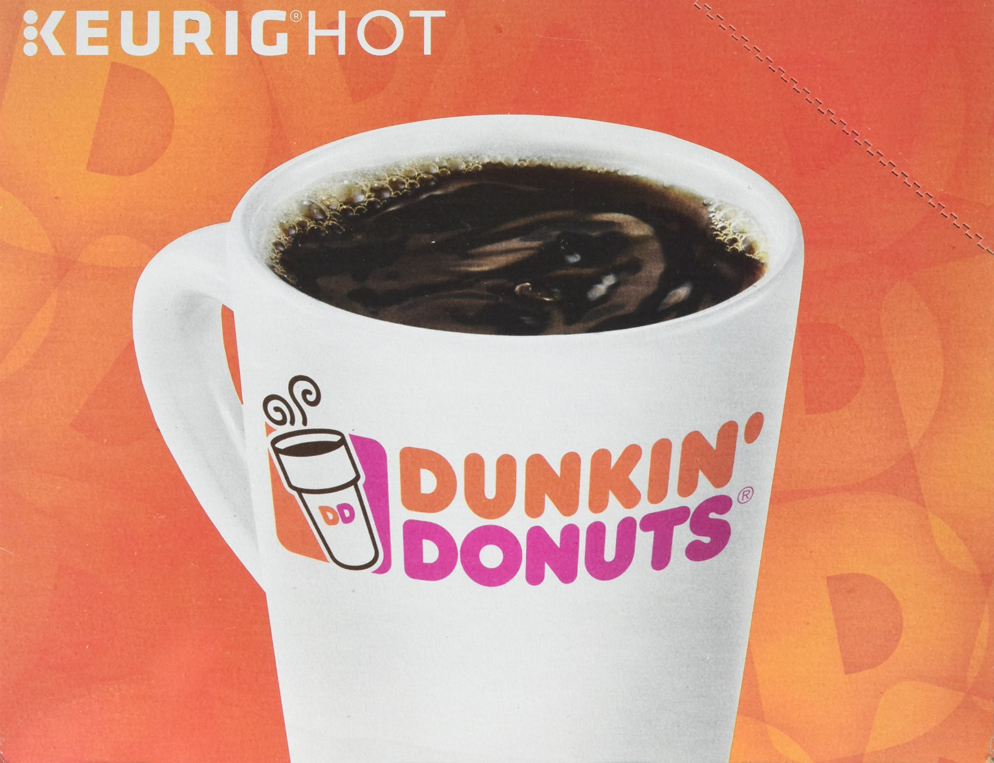 Dunkin Donuts 0846 K-Cup Pods, Decaf, 24/Box