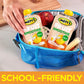 Motts Fruit Smoothies Vanilla Peach, 4.2 oz clear pouches, 24 Count (6 Packs of 4), Made With Milk, Made With Real Fruit, Good S