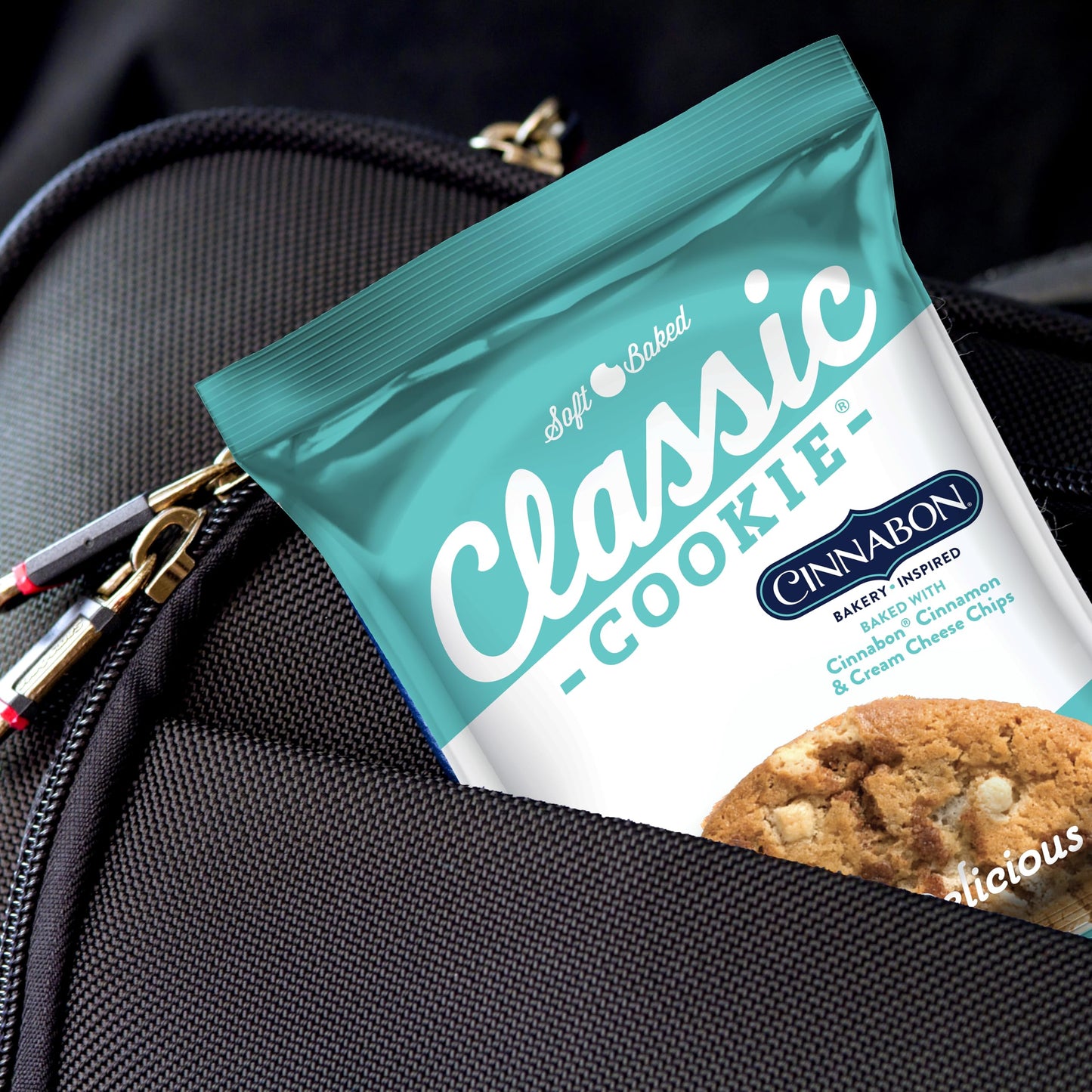 Classic Cookie, Soft Baked Cookie, Cinnabon Cookie 3Oz, 8 Count Pack