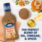 Kraft Roasted Garlic Vinaigrette Salad Dressing (14 Fl Oz Bottle)