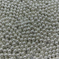 Edible Silver Pearl Sugar Sprinkles Candy 4Mm Mini Pearls Cake Decorations Cupcake Toppers Cookie Decorating Perfect For Wedding