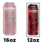 Rockstar Energy Drink, Fruit Punched, 12oz Sleek Cans, 8 Pack