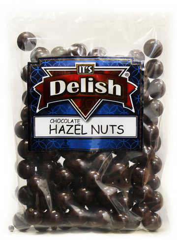 Gourmet Milk Chocolate Covered Hazelnuts by Its Delish, 1 lb Bag