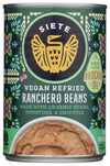 Siete Beans Refried Ranchero 16 OZ