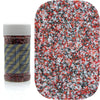 Dynastang Red & Black & White Sanding Sugar Sprinkles Edible Sugar Crystals Cake Decoration Cupcake Toppers Cookie Decorating Pe