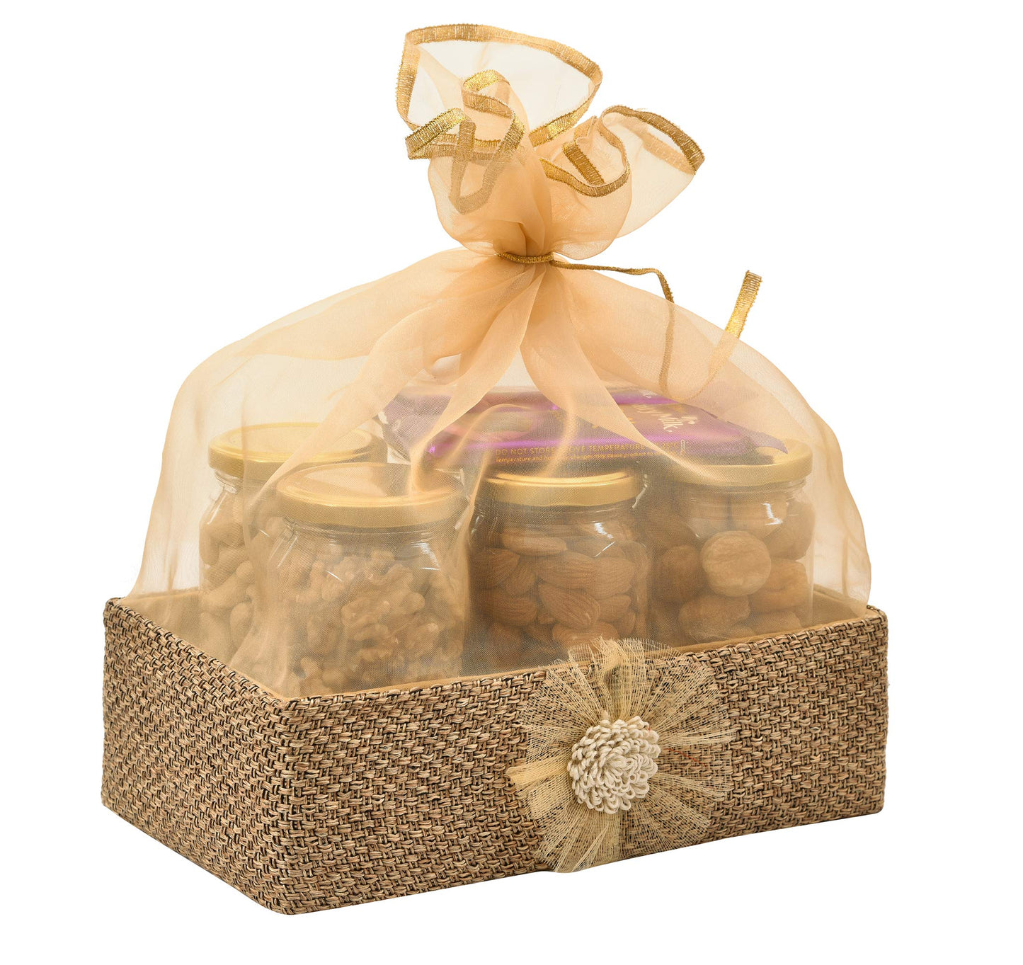 Nutri Miracle Rakhi Gift Basket For Brother|Sister |Festive Gifts With Dry Fruits And Chocolate |Birthday And Anniversary