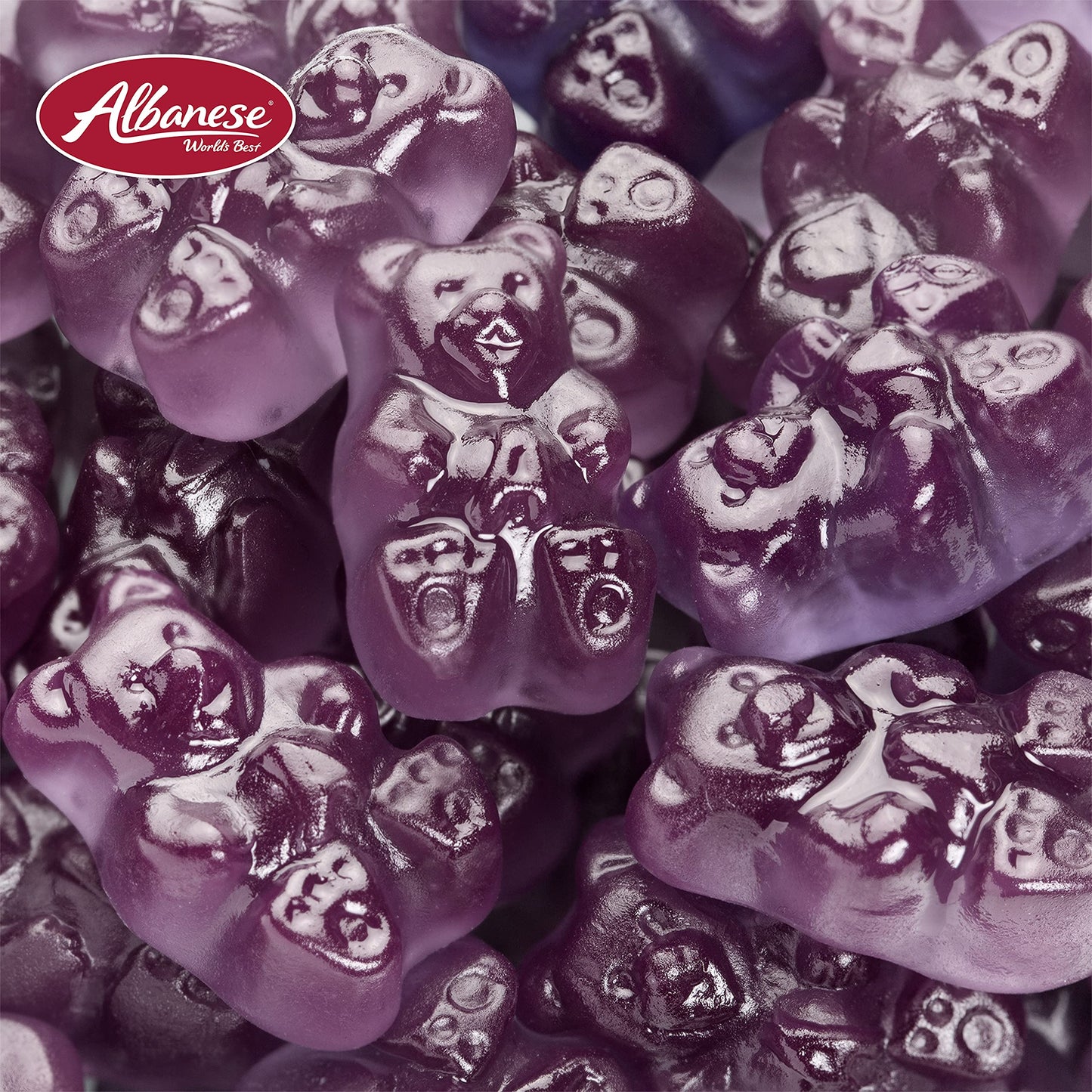 Albanese G  Gummi Bears, 5lbs Candy, Purple, Model 50109