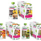 Sprout Organic Baby Food, Stage 2 Pouches, Carrot Apple Mango, Pear Kiwi Peas & Blueberry Banana Oatmeal Variety Sampler, 3.5 Oz