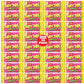 Douzzle Taffy Trix Candy Mini Bars, Sour Duos Strawberry & Lemonade (32 Count, Pack Of 1) Individually Wrapped Candies, Birthday