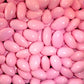 Candy Korner Sconza Jordan Almonds, Pink, 1 Pound (16 OZ), Pack of 1