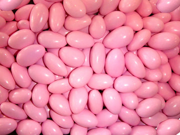 Candy Korner Sconza Jordan Almonds, Pink, 1 Pound (16 OZ), Pack of 1