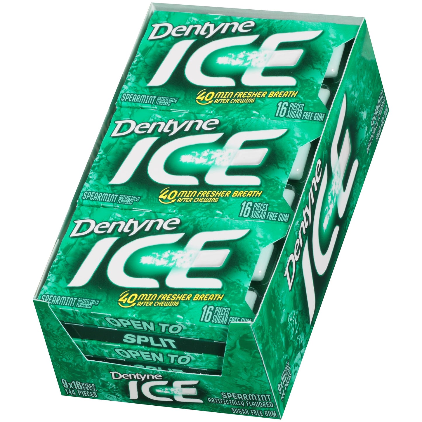 Dentyne Ice Spearmint, Count Of 9 (Pack Of 3)