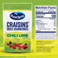 Ocean Spray Craisins Sweetened Dried Cranberries  Chili Lime  6oz Pouch